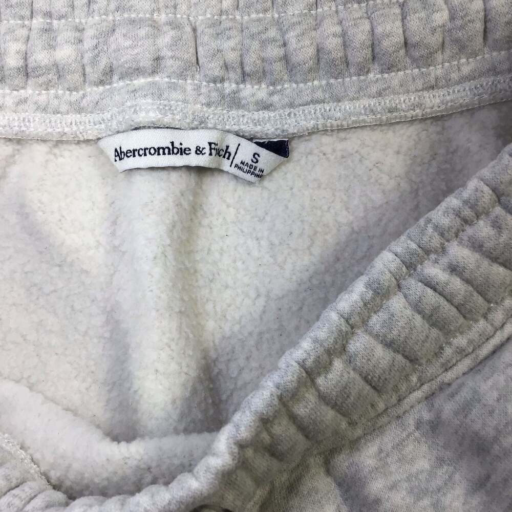 Abercrombie & Fitch Grey Heather Fleece Cargo Mini Skirt Small Y2K - Picture 7 of 8